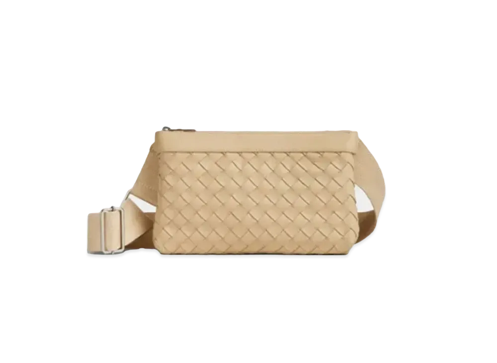 Bottega Veneta Intrecciato Travel Bag "Porridge"