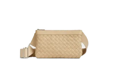 Bottega Veneta Intrecciato Travel Bag "Porridge"