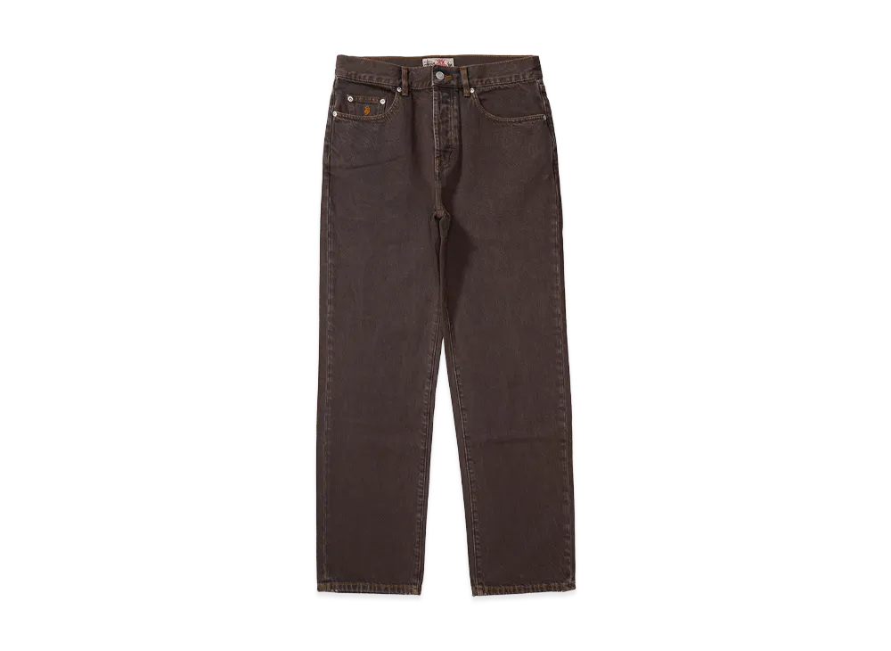 Stussy New Classic Jean Denim "Resin Wash Brown"