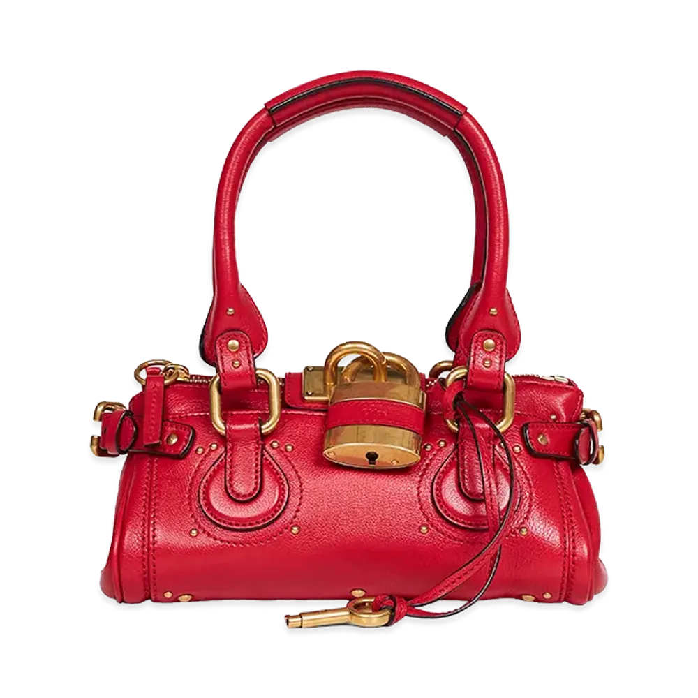 Chloe Women's Small Paddington Handbag "Red"