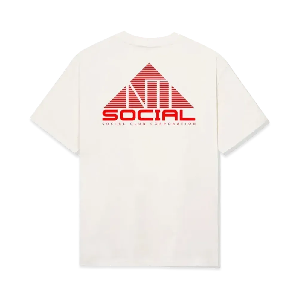 ANTI SOCIAL SOCIAL CLUB SUMMER 24 MAJOR DROP Corporation Tee "Natural"