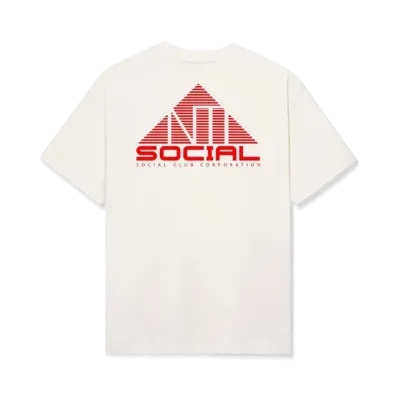 ANTI SOCIAL SOCIAL CLUB SUMMER 24 MAJOR DROP Corporation Tee "Natural"