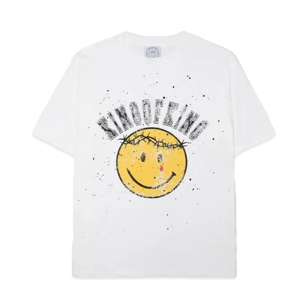 SOMEIT K.O.K Vintage Tee "WHITE"