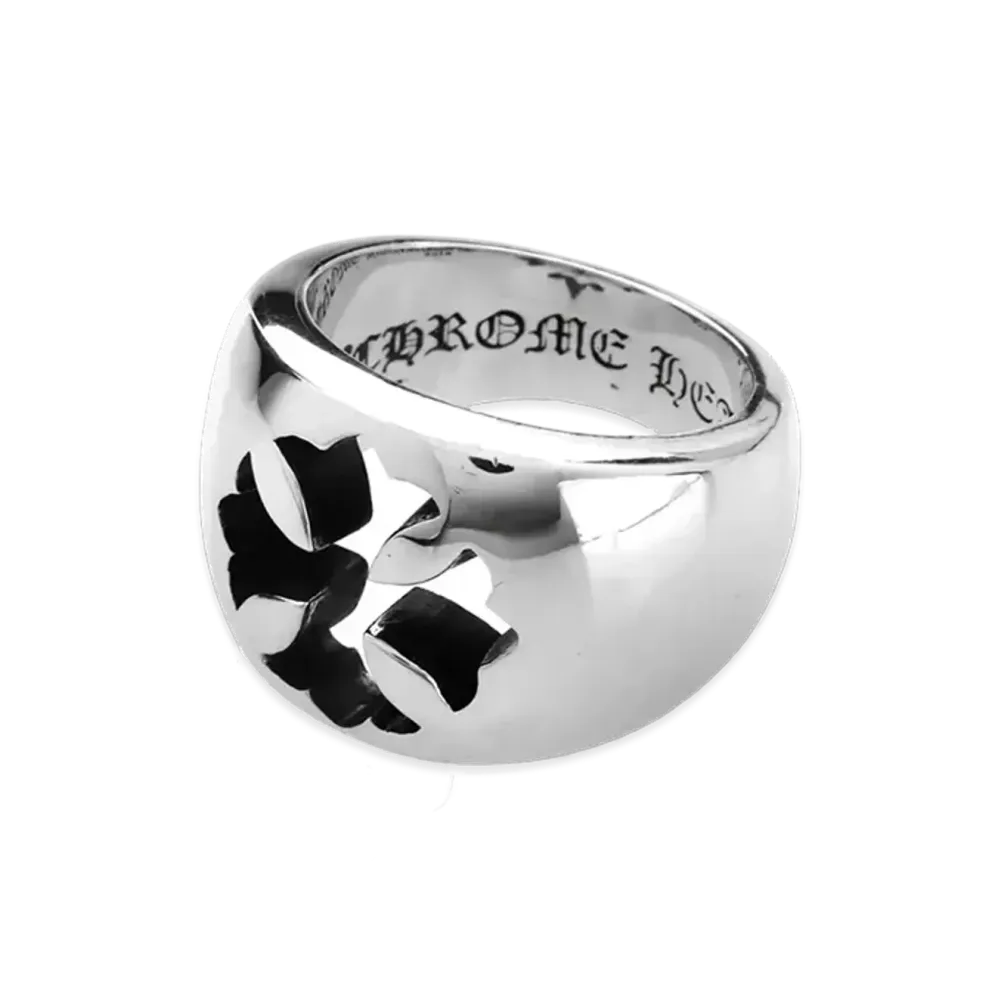 Chrome Hearts Negative Space CH Plus Ring "Silver"