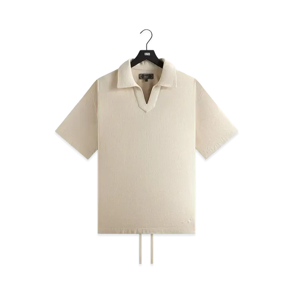 Kith Soft Woven Short Sleeve Glen Pullover "Kith"