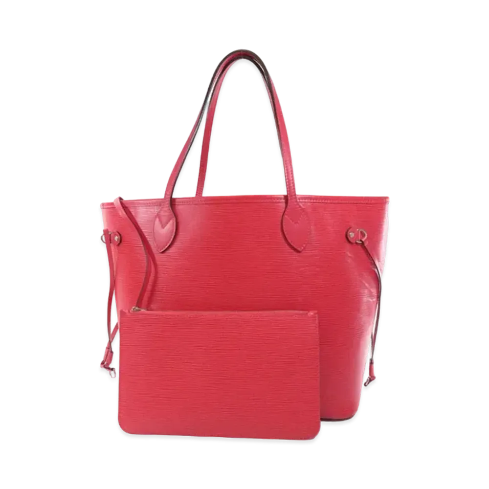 Louis Vuitton Neverfull MM Epi Leather "Carmine"