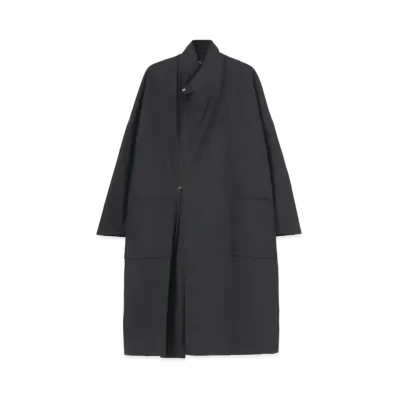 Yohji Yamamoto Y's COTTON NYLON DYED TUSSORE ZIP JACKET "Black"