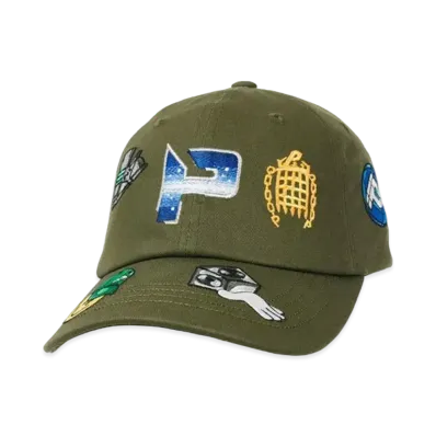 PALACE PEZ 6-PANEL "Olive"