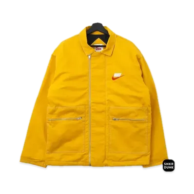 Supreme x Nike Double Zip Work Jacket "Yellow"