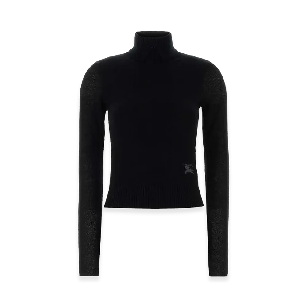 Burberry Women's Wool Blend Sweater "Black"