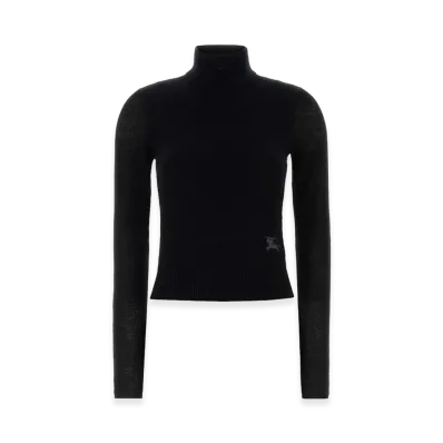 Burberry Women's Wool Blend Sweater "Black"