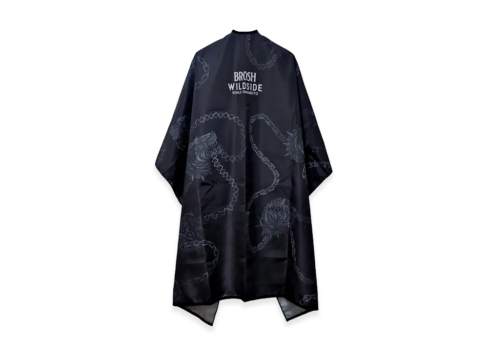 WILDSIDE YOHJI YAMAMOTO x BROSH Cut Cloth Bulldog Chain "Black"