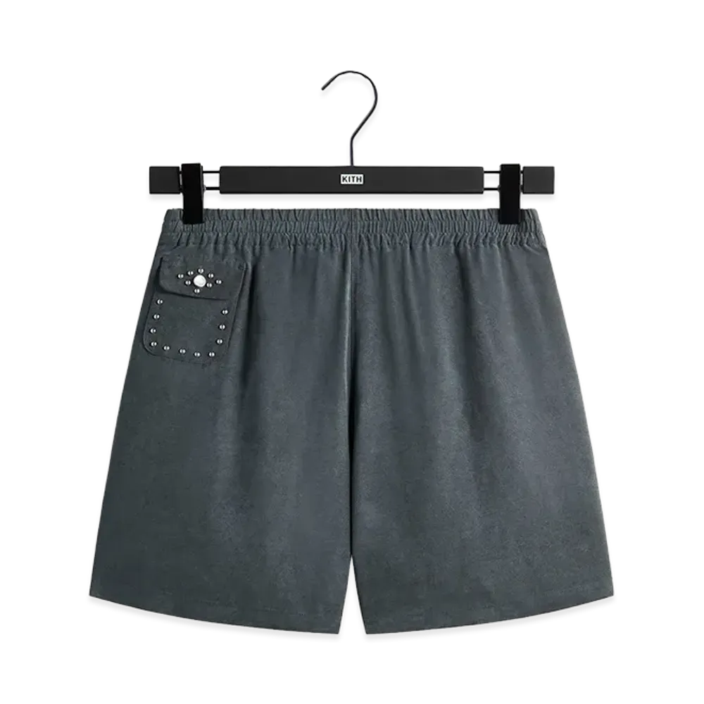Kith &Kin Cupro Linen Kellen Short "Somber"