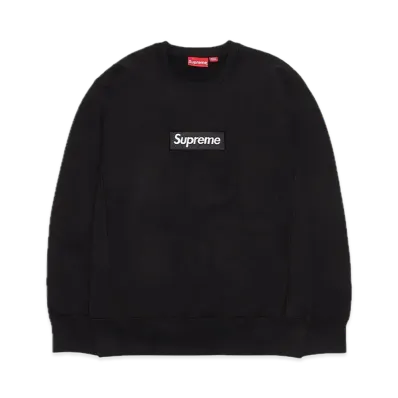 Supreme Box Logo Crewneck Sweatshirt "Black" (18FW)