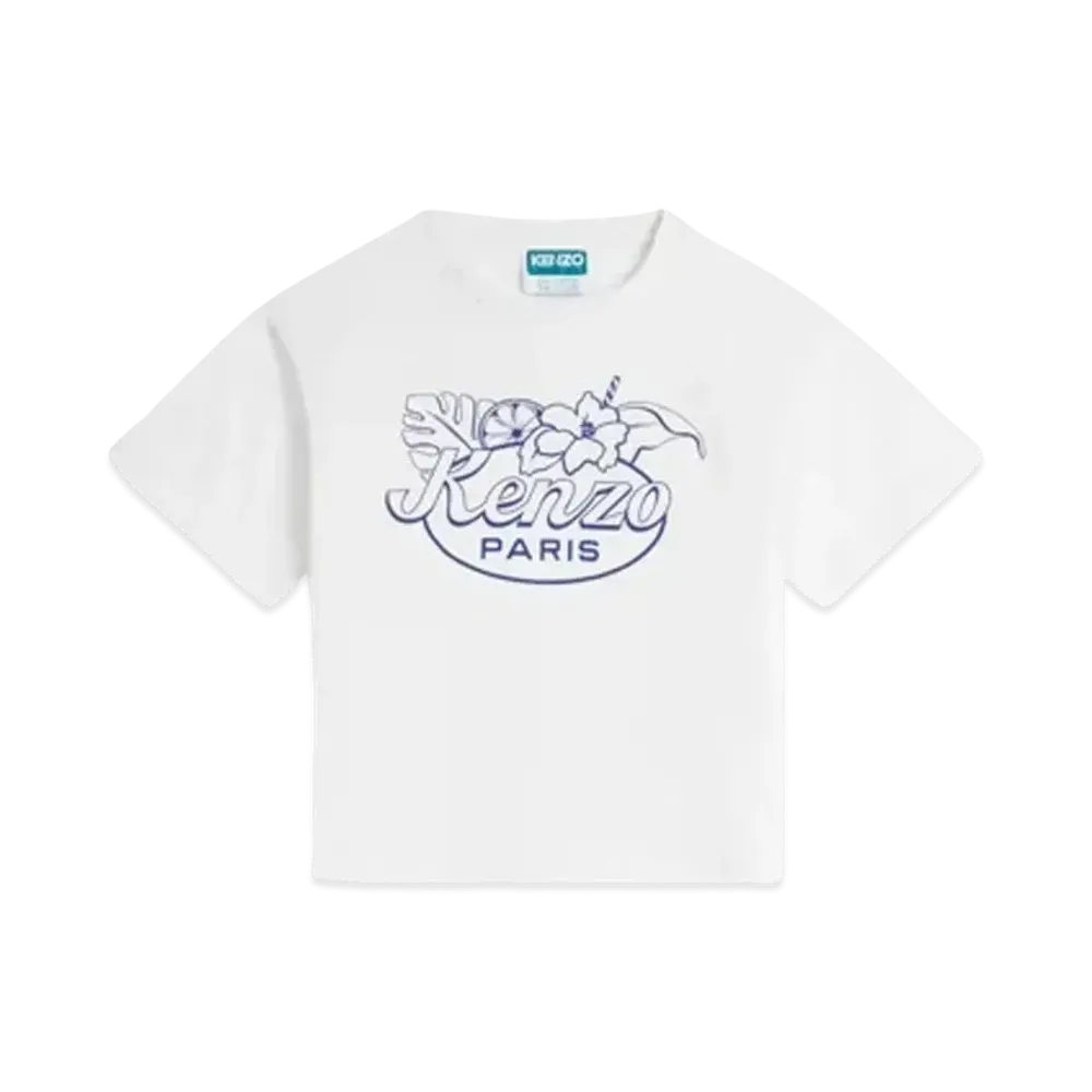 KENZO Short Sleeve T-shirt "Off White"