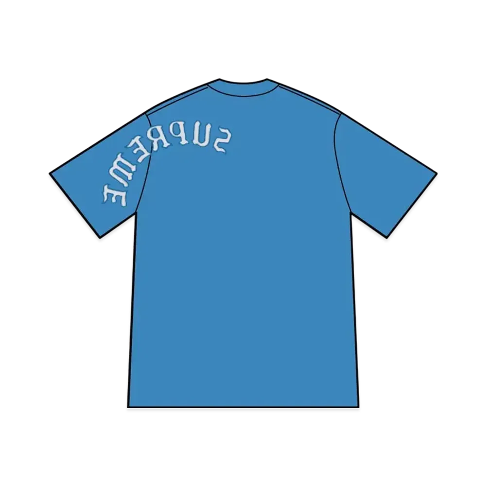 Supreme Brushed Arc S/S Top "Light Blue"