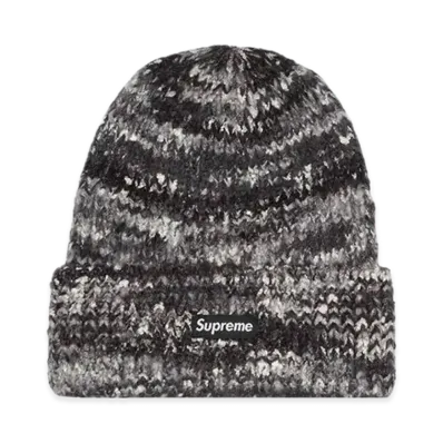Supreme Space Dye Beanie "Black"