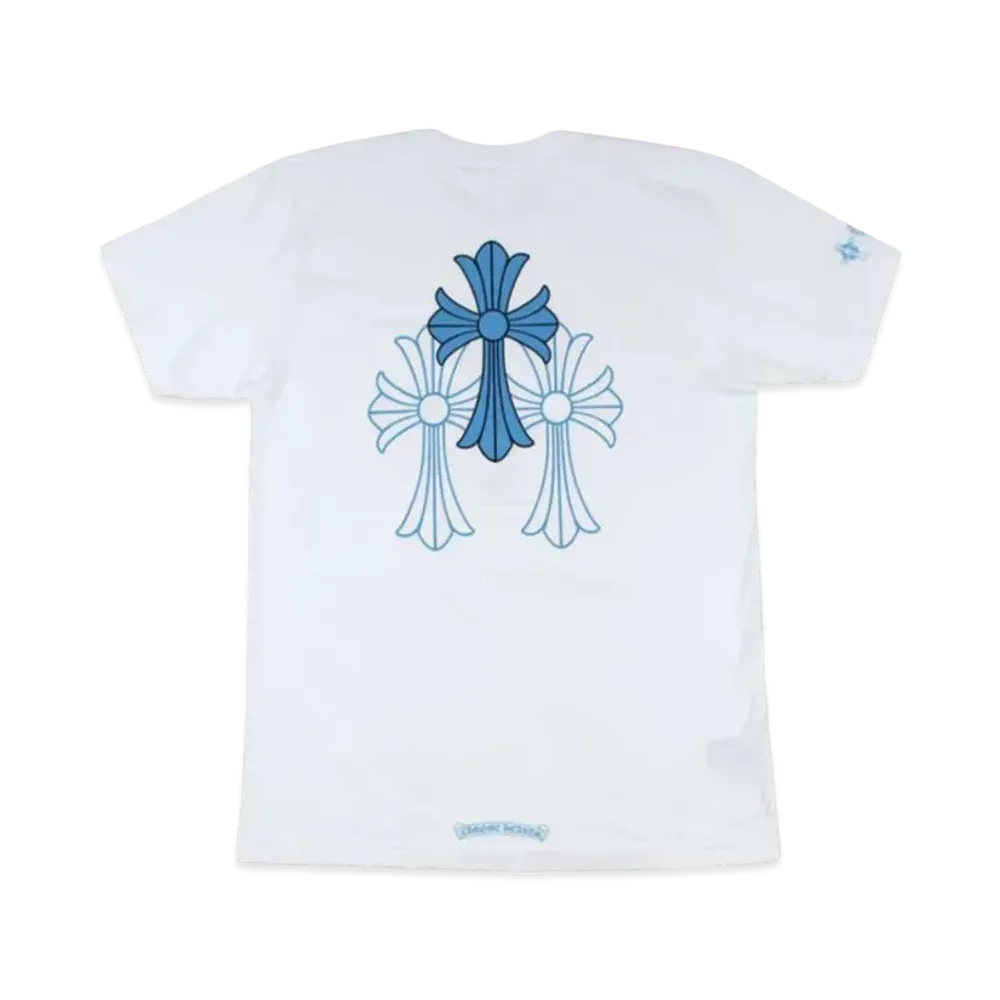 Chrome Hearts 3 Cemetery Cross Logo S/S T-Shirt "White"
