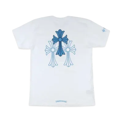 Chrome Hearts 3 Cemetery Cross Logo S/S T-Shirt "White"