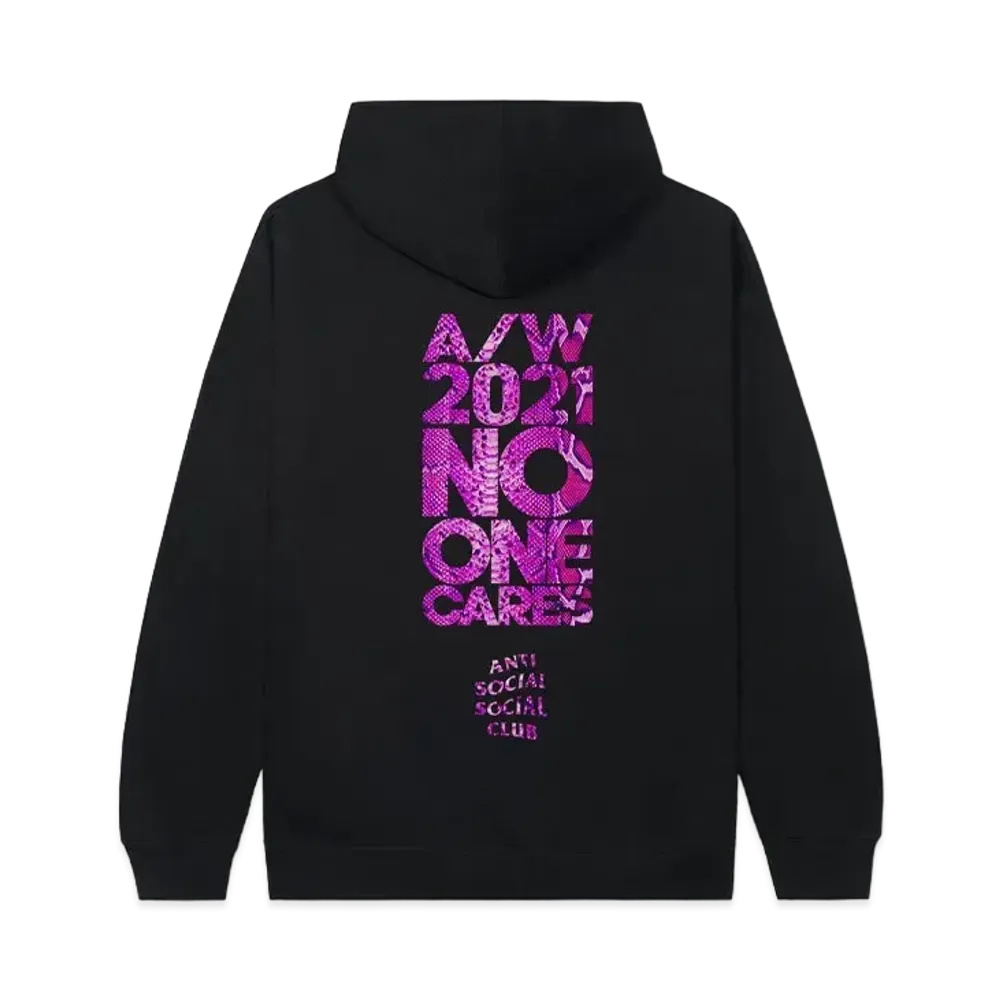 ANTI SOCIAL SOCIAL CLUB No1 Curr Hoodie "Black"