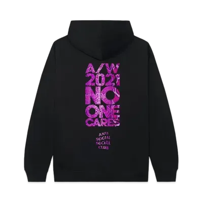 ANTI SOCIAL SOCIAL CLUB No1 Curr Hoodie "Black"