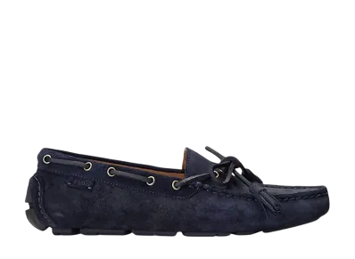 Polo Ralph Lauren Anders Tasselled Suede Driver "Hunter Navy"