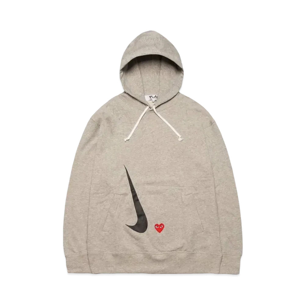 Nike x CDG Play Hoodie "Grey"