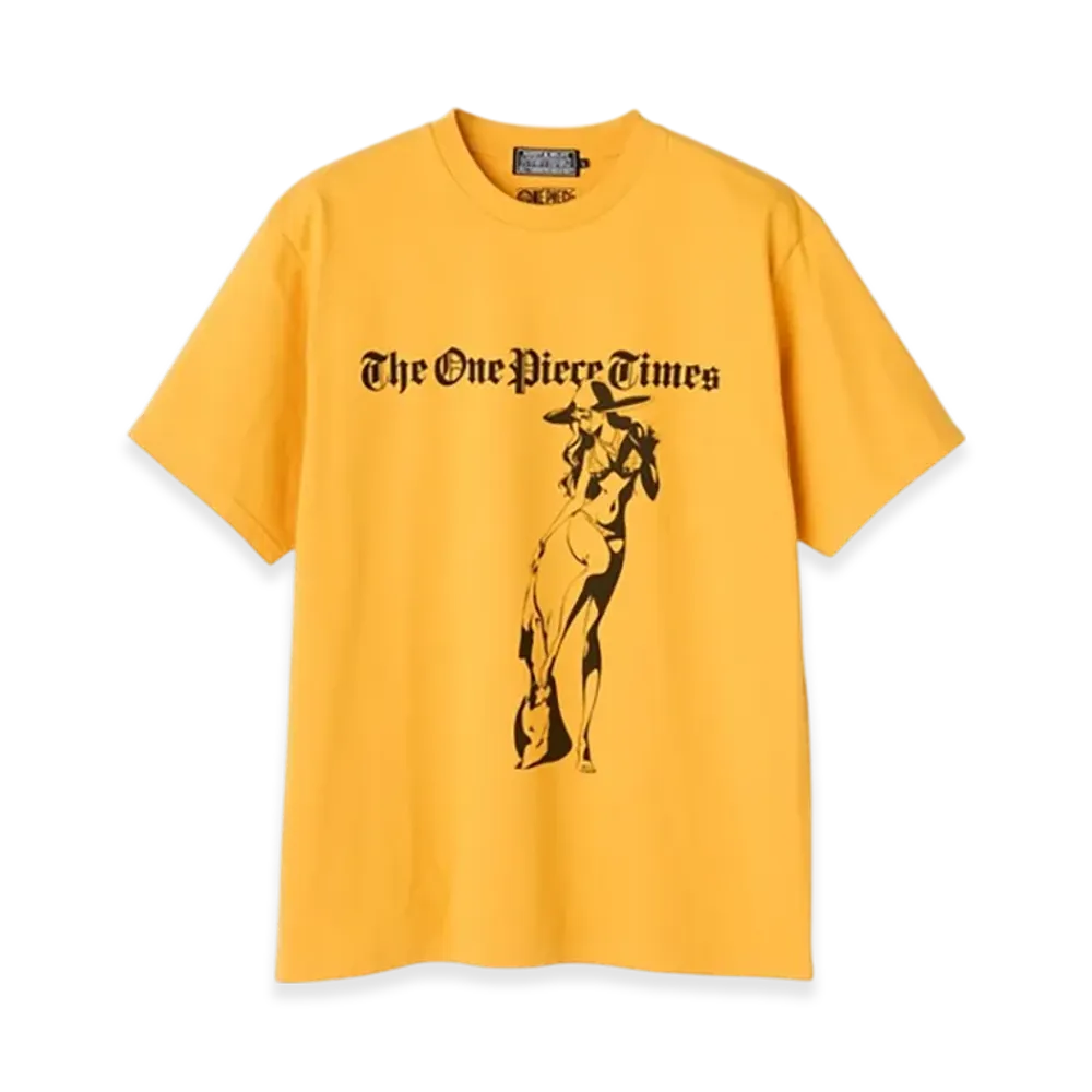 HYSTERIC GLAMOUR x ONE PIECE Nico Robin Times T-Shirt "Yellow"