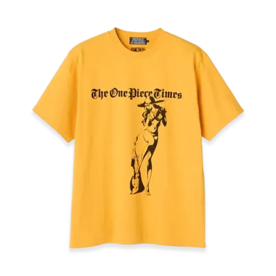 HYSTERIC GLAMOUR x ONE PIECE Nico Robin Times T-Shirt "Yellow"