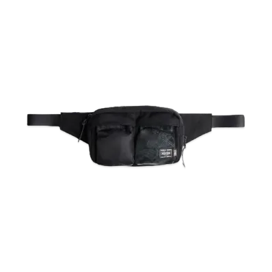 PORTER x END. Waist Bag "Black"
