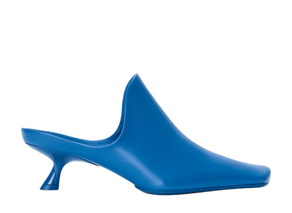 LOEWE Women's Emily Mule in Lambskin "Blue"