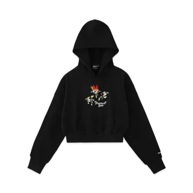 X-Girl x The Powerpuff Girls Sweat Hoodie "Black"