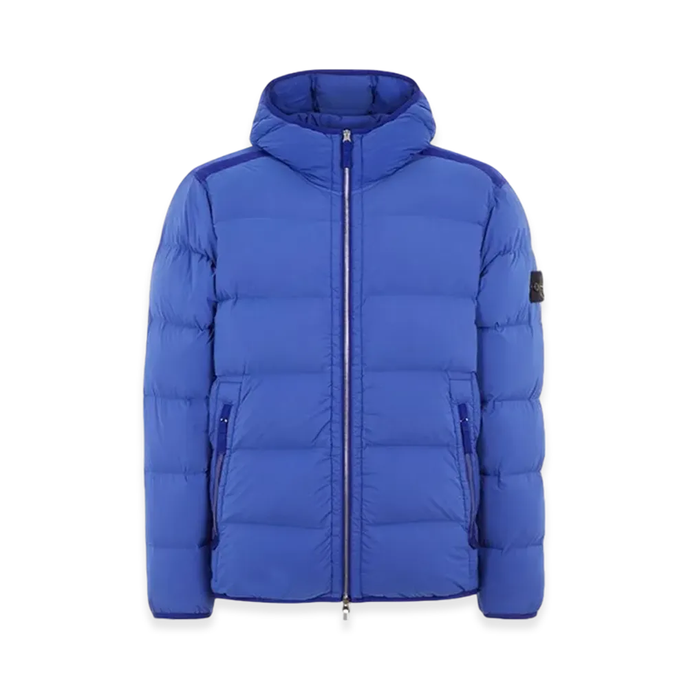 Stone Island 43728 Seamless Tunnel Nylon Down-TC Jacket - 23FW "Ultramarine Blue"