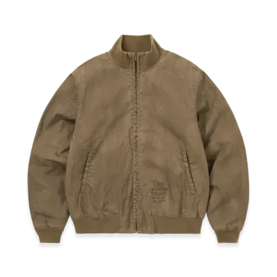 thisisneverthat x Daniel Johnston Washed Tanker Jacket "Khaki"
