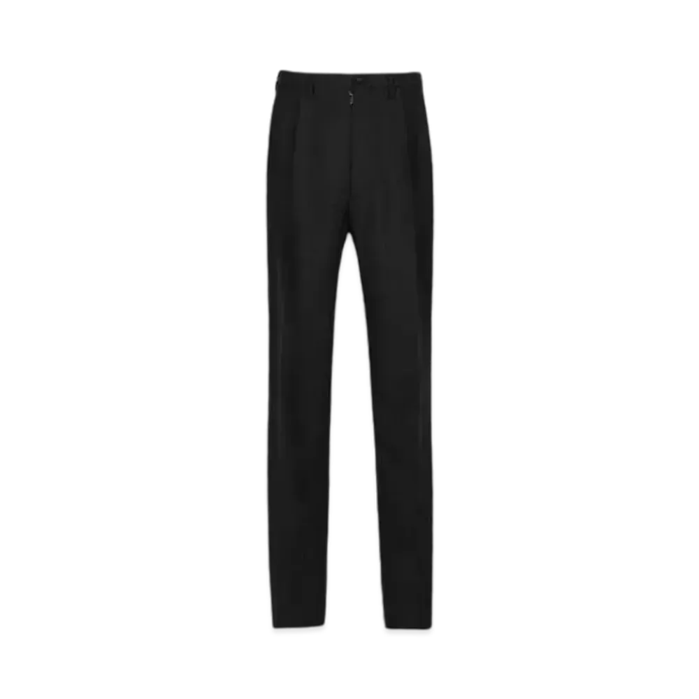 Maison Margiela British Mohair Trousers "Black"