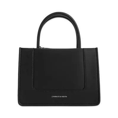 CHARLES & KEITH Mini Dealer Tote Bag "Noir"