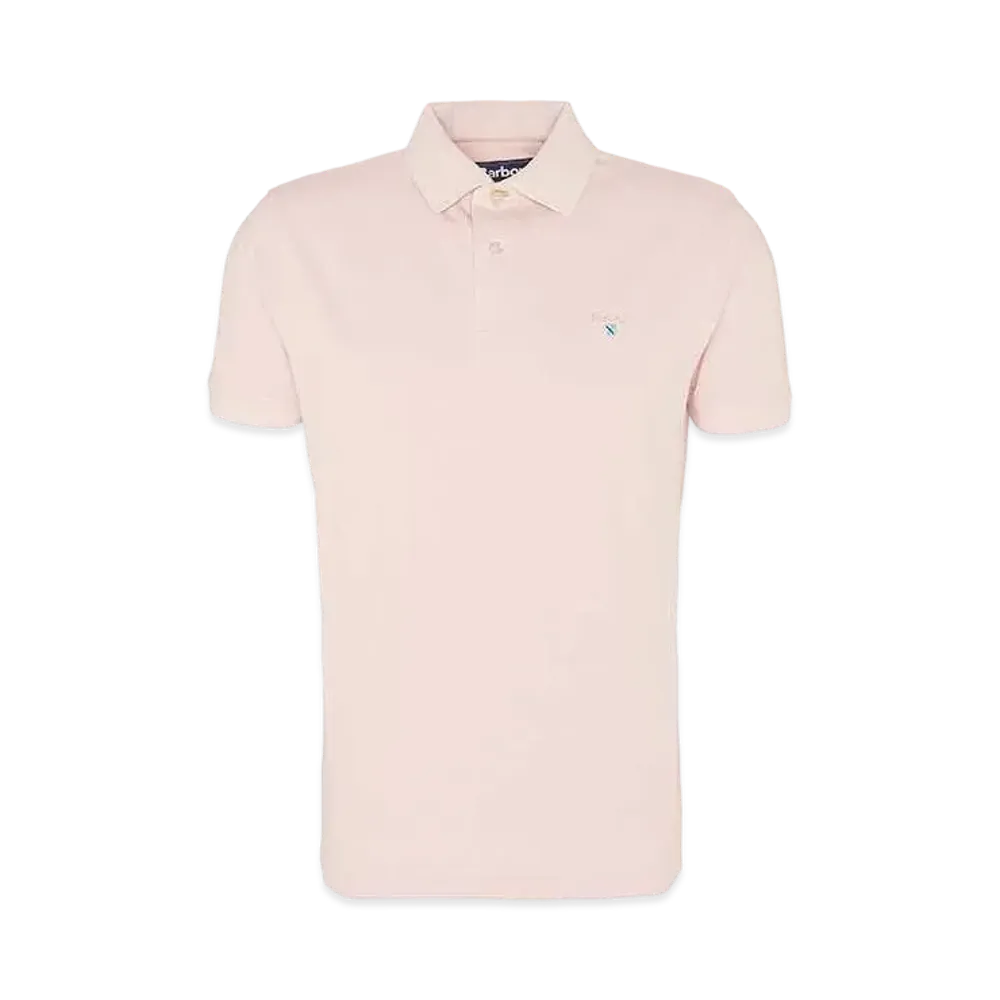Barbour Logo Sport Polo Shirt "Pink"