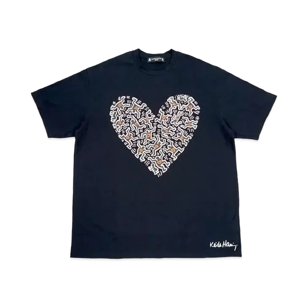 mastermind JAPAN x Keith Haring Tee Ver.1 "Black"