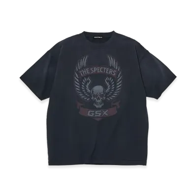 GOD SELECTION XXX Dead Specter Tee GSX-S26-ST-04 "Faded Black"