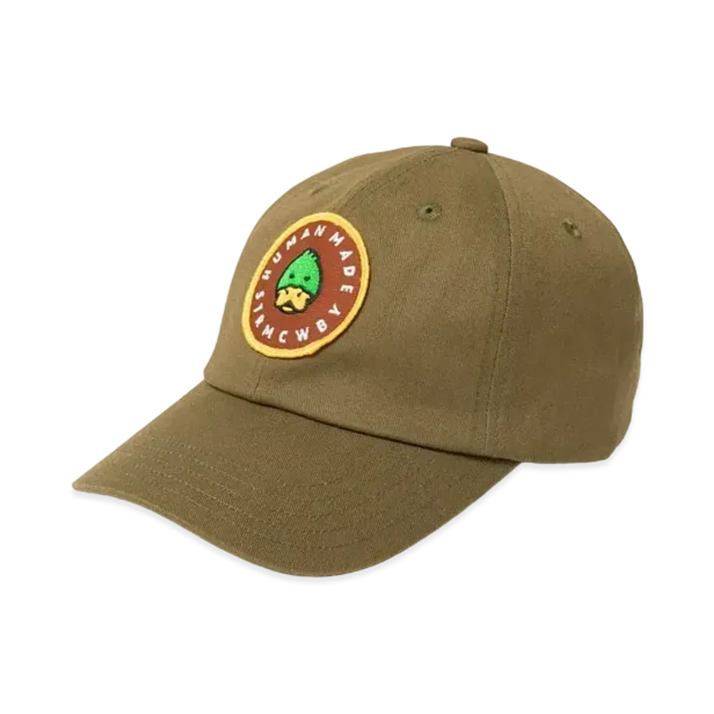 HUMAN MADE 6PANEL TWILL CAP #1 "Brown"