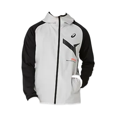 Asics Aim-Trg Hybrid Fleece Full Zip Hoodie "Performance Black/Concrete"