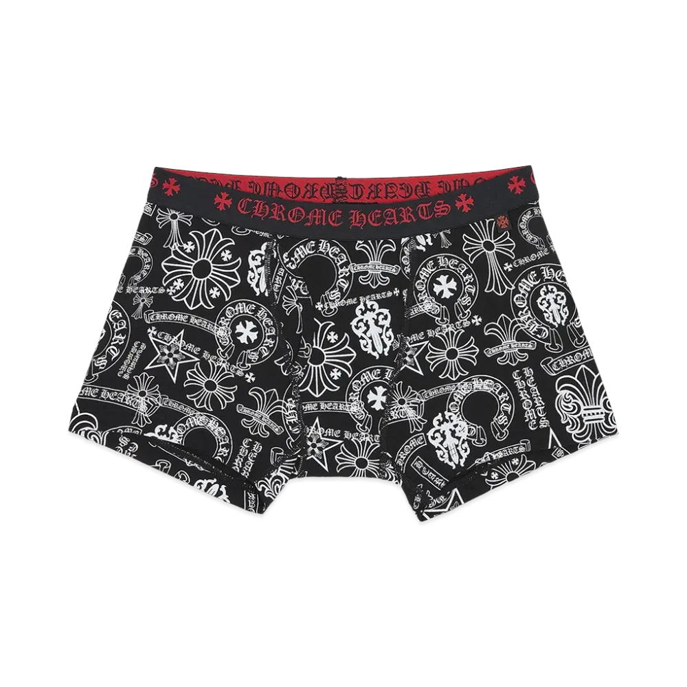 Chrome Hearts Boxer Brief Shorts "Black"