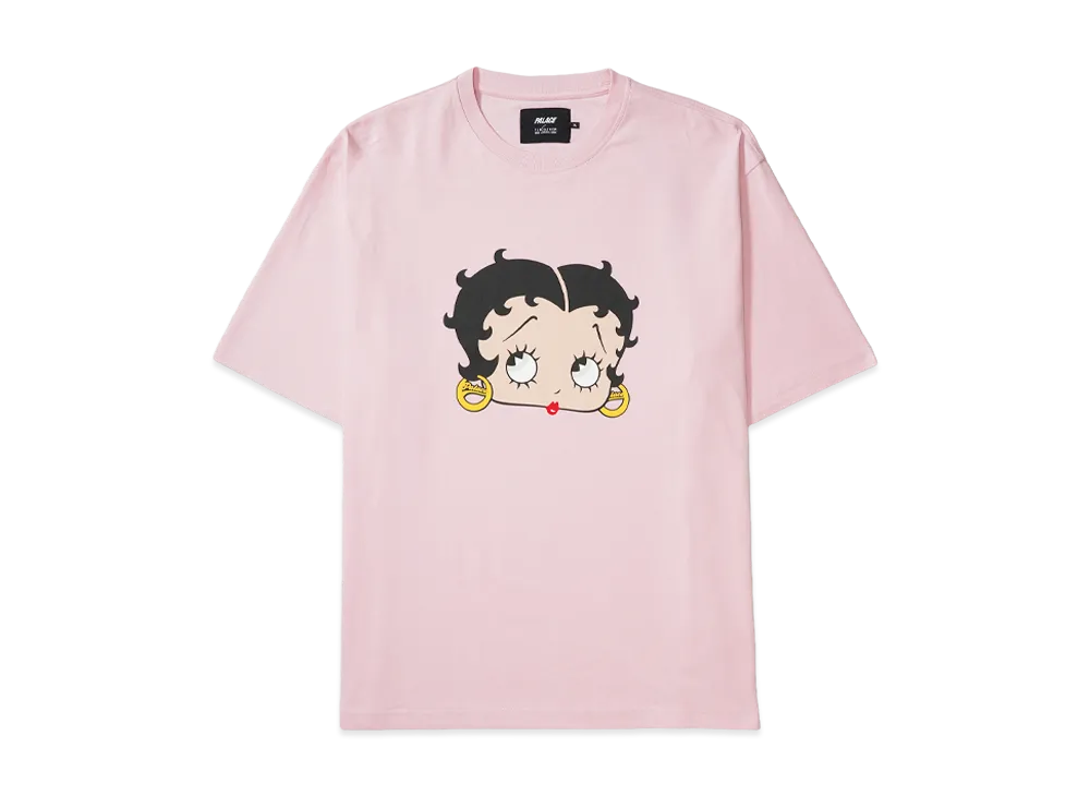 PALACE x Betty Boop T-Shirt "Chill Pink"