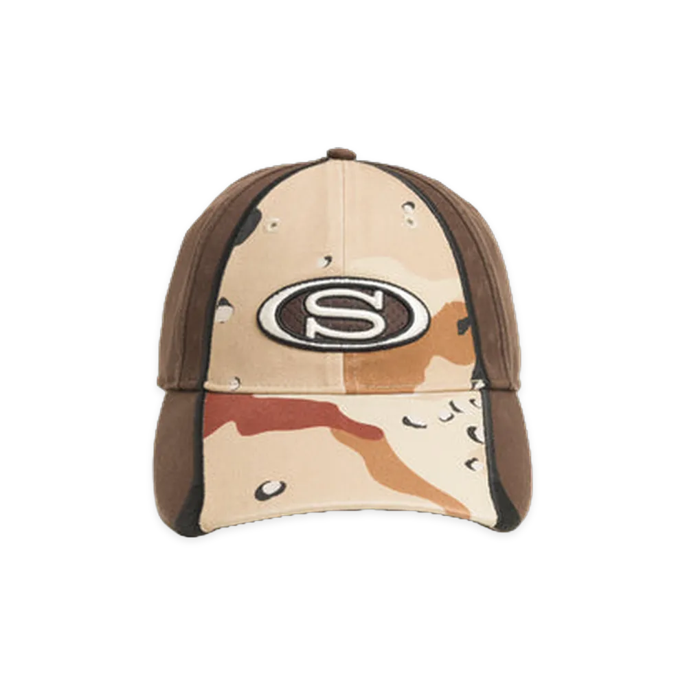 Stussy S Oval Cap "Desert Camo"