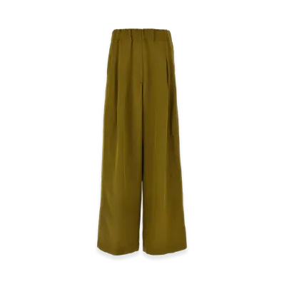 DRIES VAN NOTEN Women's 'Pila' Pants "Green"