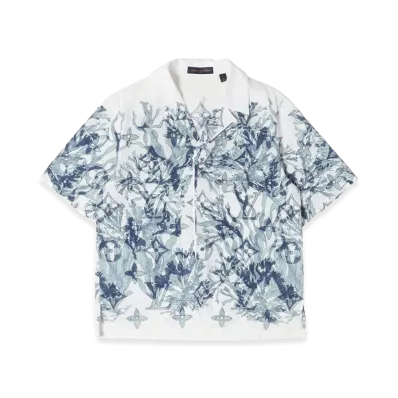 Louis Vuitton Graphic S/S Shirt "Blue"