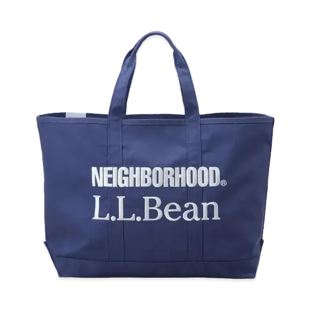 NEIGHBORHOOD x L.L.BEAN . Grocery Tote "Navy"