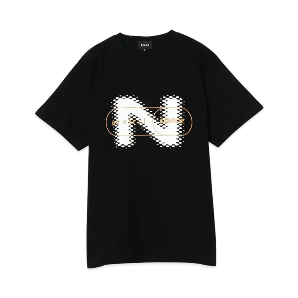 BEAMS Neutral Stance T-Shirt "Black"
