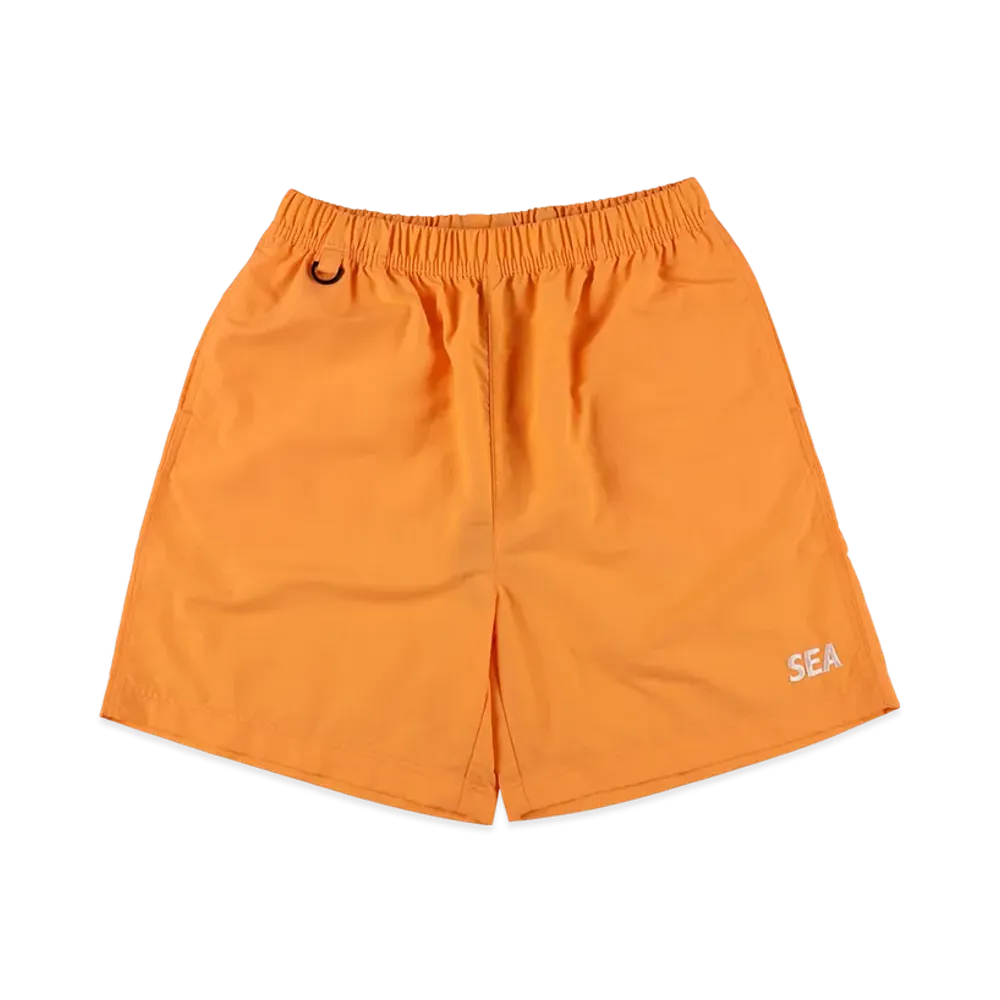 WIND AND SEA Nylon Shorts "Orange"
