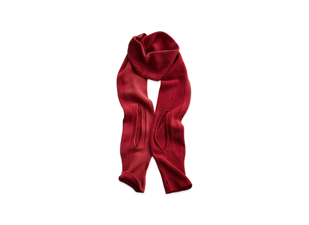 NICENESS Toby Vicuña Cashmere Sleeve Muffler "Scaret"